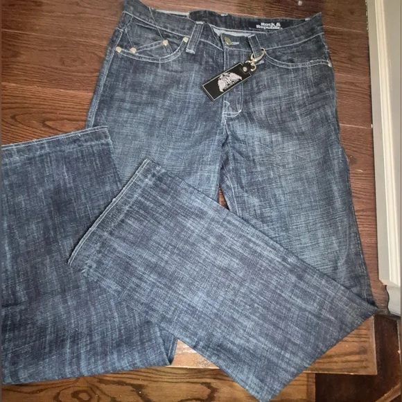 Rock & Republic Blue Denim Jeans - Picture 12 of 16